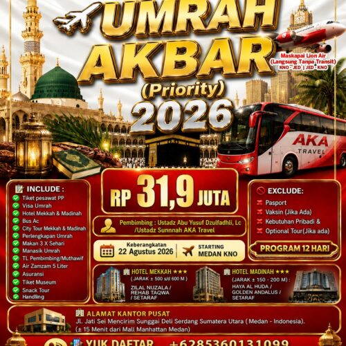 UMRAH AKBAR PRIORITY 2026