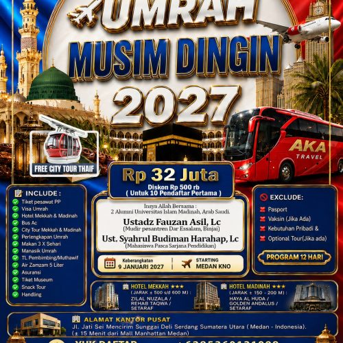 🕋 UMRAH MUSIM DINGIN+ FREE CITY TOUR THAIF🛫