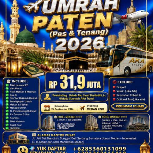 🕋 UMRAH PATEN ( PAS & TENANG )🛫